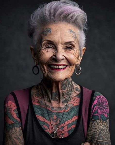 tattoos on older ladies